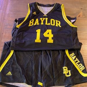 Baylor Bears Basketball Uniform. New, never worn. Size XXL